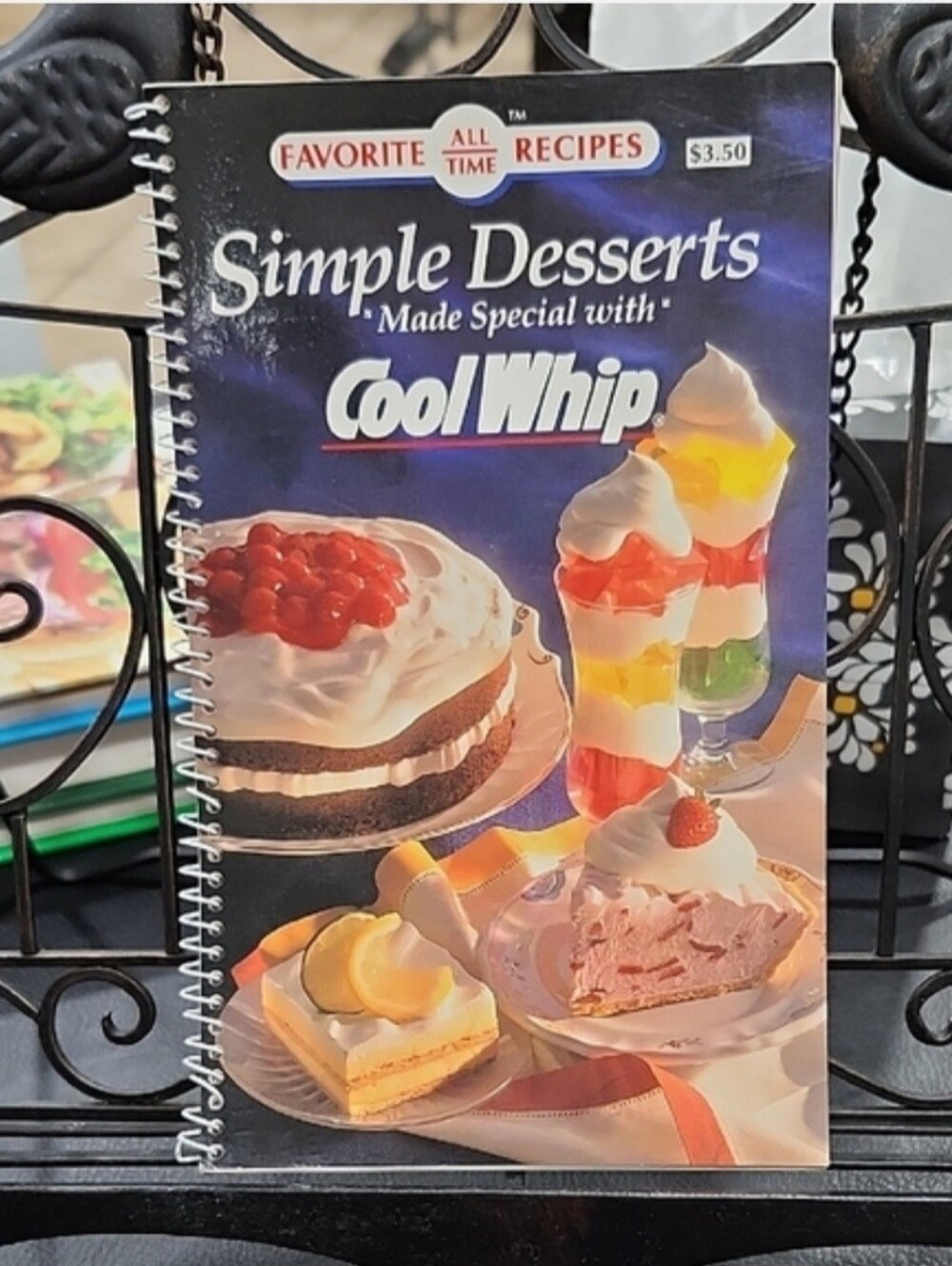 Vintage 1994 "Simple Desserts Made Special with Cool Whip" Cookbook